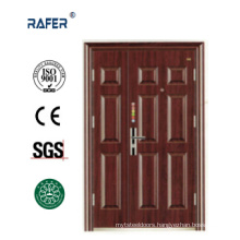 Sell Well Design Mother Son Steel Door (RA-S154)